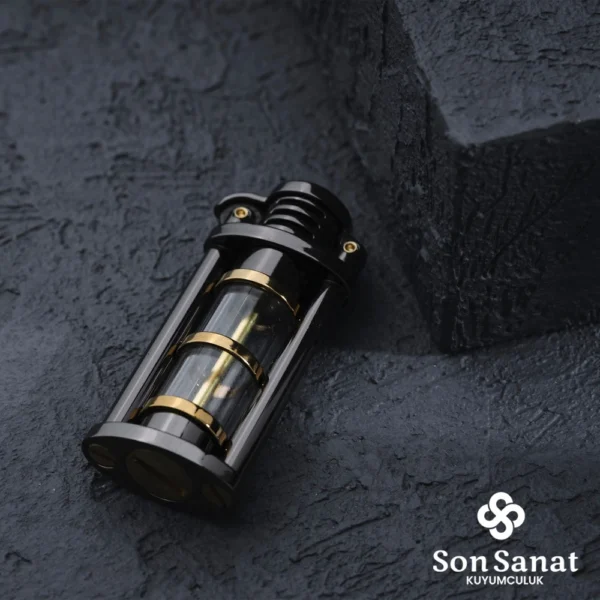 Benzin Tanklı Siyah Çakmak