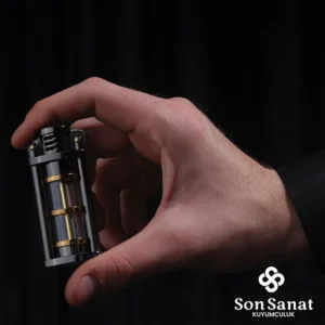 Benzin Tanklı Siyah Çakmak