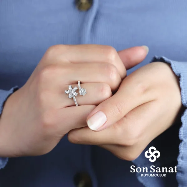 Çiçek-Miniçiçek Kadın Yüzük