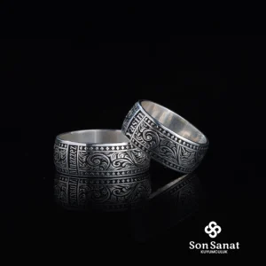 İsimli Gravür Alyans Modeli