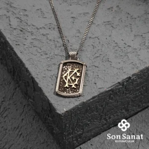 Cam Kırığı Harf Madalyon