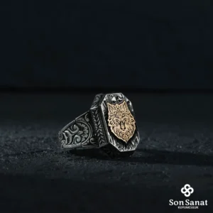 image_1950-34.webp 925 Ayar Gümüş Gravür Bozkurt Yüzük