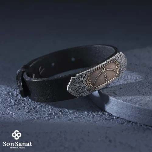 Deri Hiç Modeli Bileklik