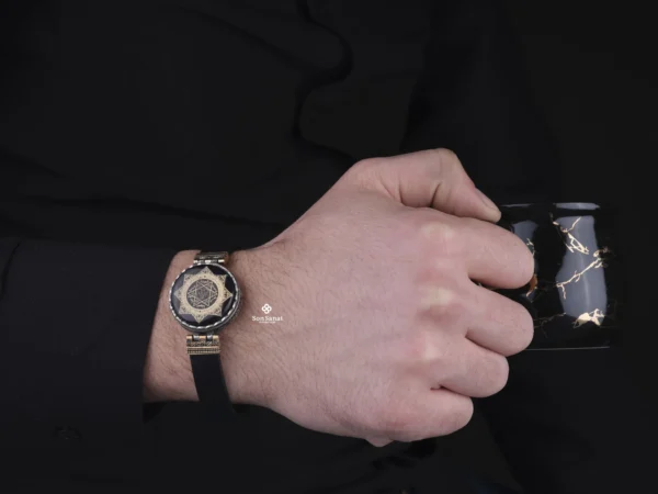 Deri Hz.Süleyman Mührü Bileklik