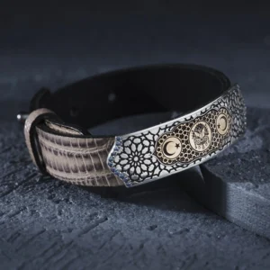 Deri Kartal Modeli Bileklik