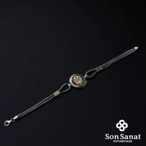 image_1950-447.webp Devlet Arması Yuvarlak 925 Ayar Gümüş Bileklik