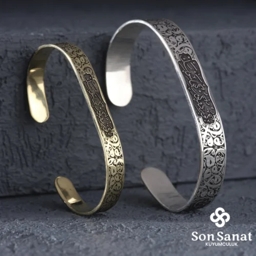 Gravür Çift Kelepçe Vav Modeli