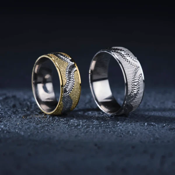 Gümüş Alyans Çift Yüzüğü