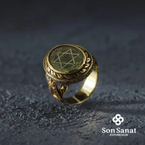 Hazreti Süleyman Mührü Bayan Yüzük Modeli