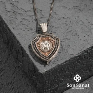 Kalkan Harfli Madalyon Modeli