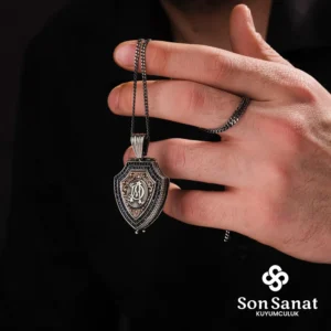 Kalkan Harfli Madalyon Modeli