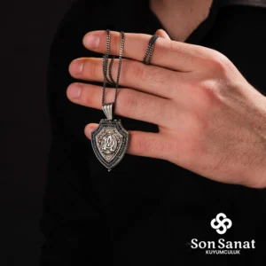 Kalkan Harfli Madalyon Modeli