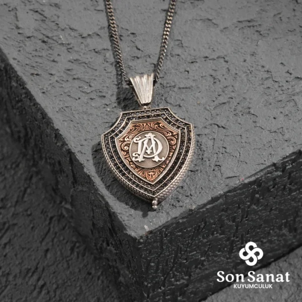 Kalkan Harfli Madalyon Modeli