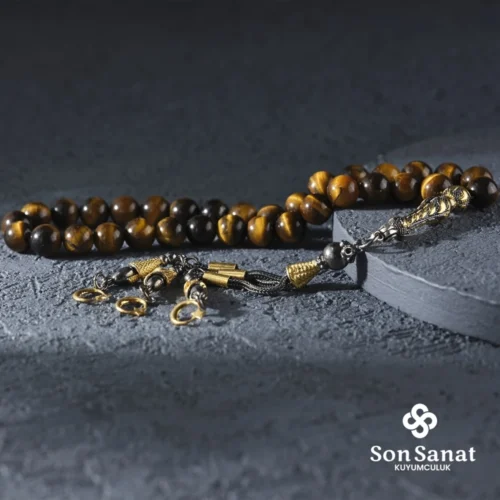 KaplanGözü Gümüş Tesbih