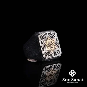 Kare Süleyman Mührü Yüzük