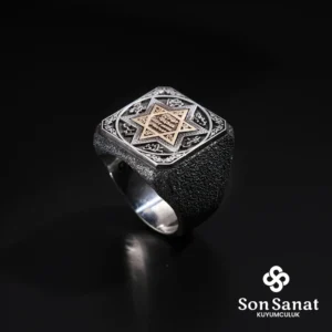 Kare Süleyman Mührü Yüzük