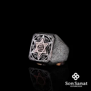 Kare Süleyman Mührü Yüzük