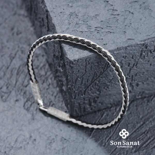 Kazaziye 1000 Ayar Örgü Bileklik