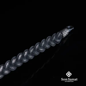 Kazaziye Balık Sırtı Örgü 1000 Ayar Örgü Bileklik