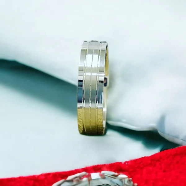 7 mm Makina Gümüş Alyans