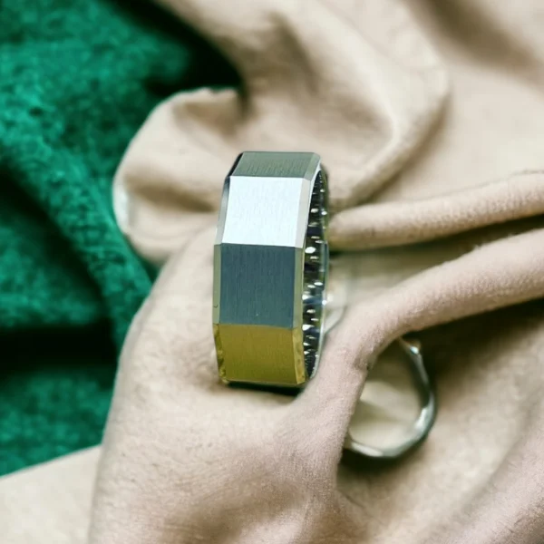 8 mm Somun Gümüş Alyans