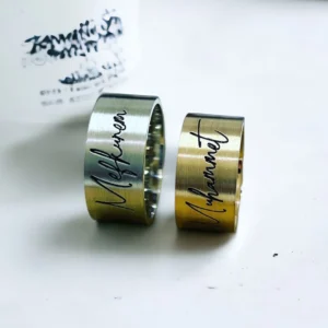 10 mm İsimli Düz Alyans