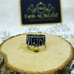 Lâ İlahe İLLALLAH Gümüş Alyans