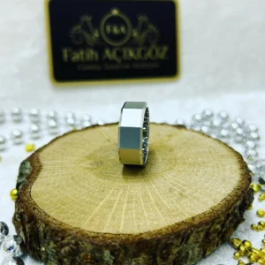 8 mm Somun Gümüş Alyans