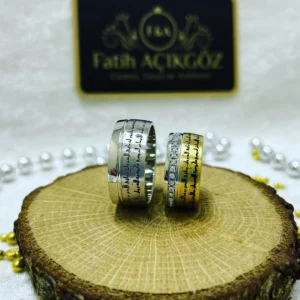 Bay Bayan Eşli Gümüş Alyans