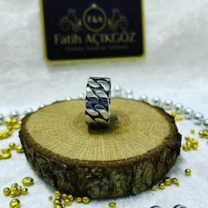 12 mm Gurmet Gümüş Alyans