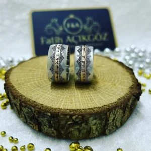 10 mm Destan Çift Alyans