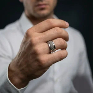 Elişi Örgülü Hasır Alyans Modeli