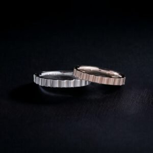 Çiçek Gümüş Çift Alyans