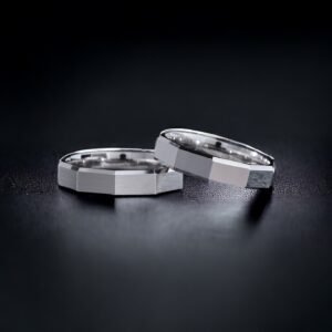 Somun Gümüş Çift Alyans