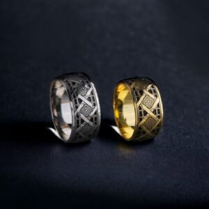 10 mm Bombeli Lazer Çift Alyans