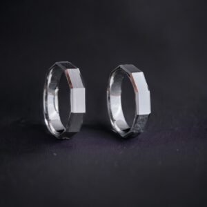 Somun Gümüş Çift Alyans