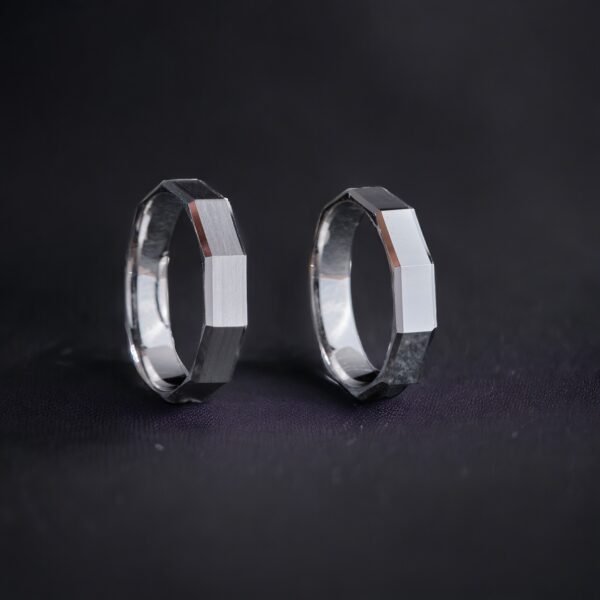 Somun Gümüş Çift Alyans