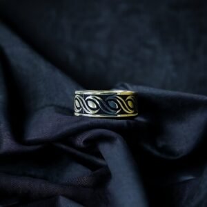 6 mm Lazer İşleme Gümüş Alyans