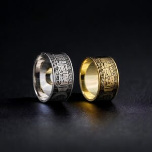 Sonsuzluk Çift Gümüş Alyans