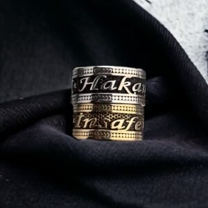 Bay Bayan İsimli Gümüş Alyans