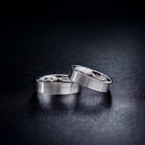 Eşlere Özel Gümüş Çift Alyans