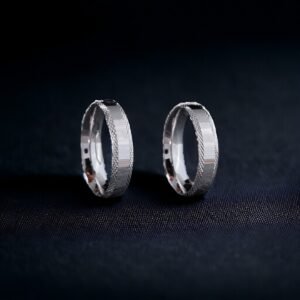 Eşlere Özel Gümüş Çift Alyans