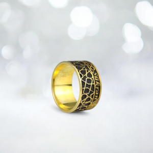 Bay Bayan İsim Yazılı Alyans