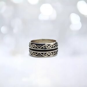 Bay Bayan Motifli Çift Alyans