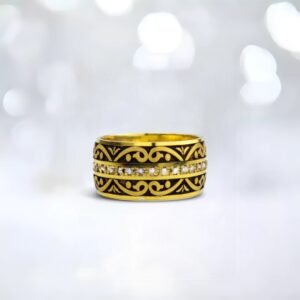 Bay Bayan Motifli Çift Alyans