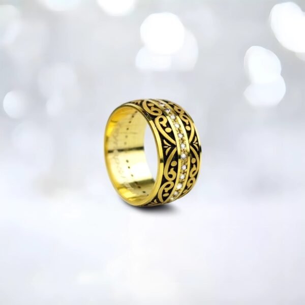 Bayan Motifli Alyans