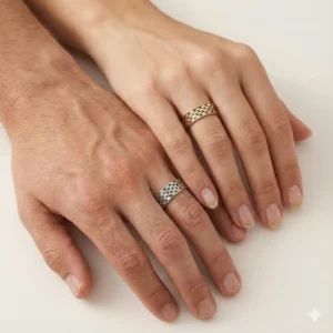 Bay Bayan Badem Alyans Modeli6